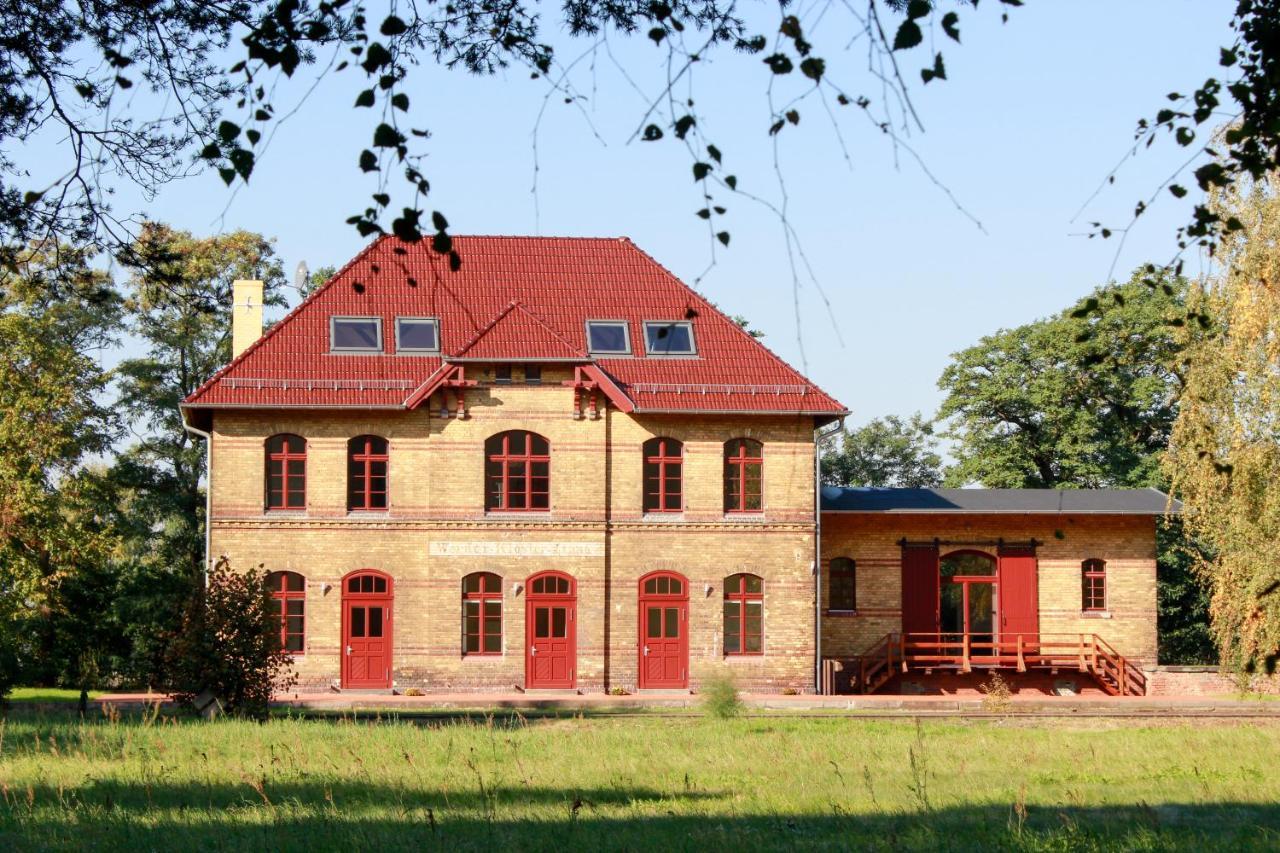 Ferienwohnungen Bahnhof Werder Jüterbog Exteriör bild