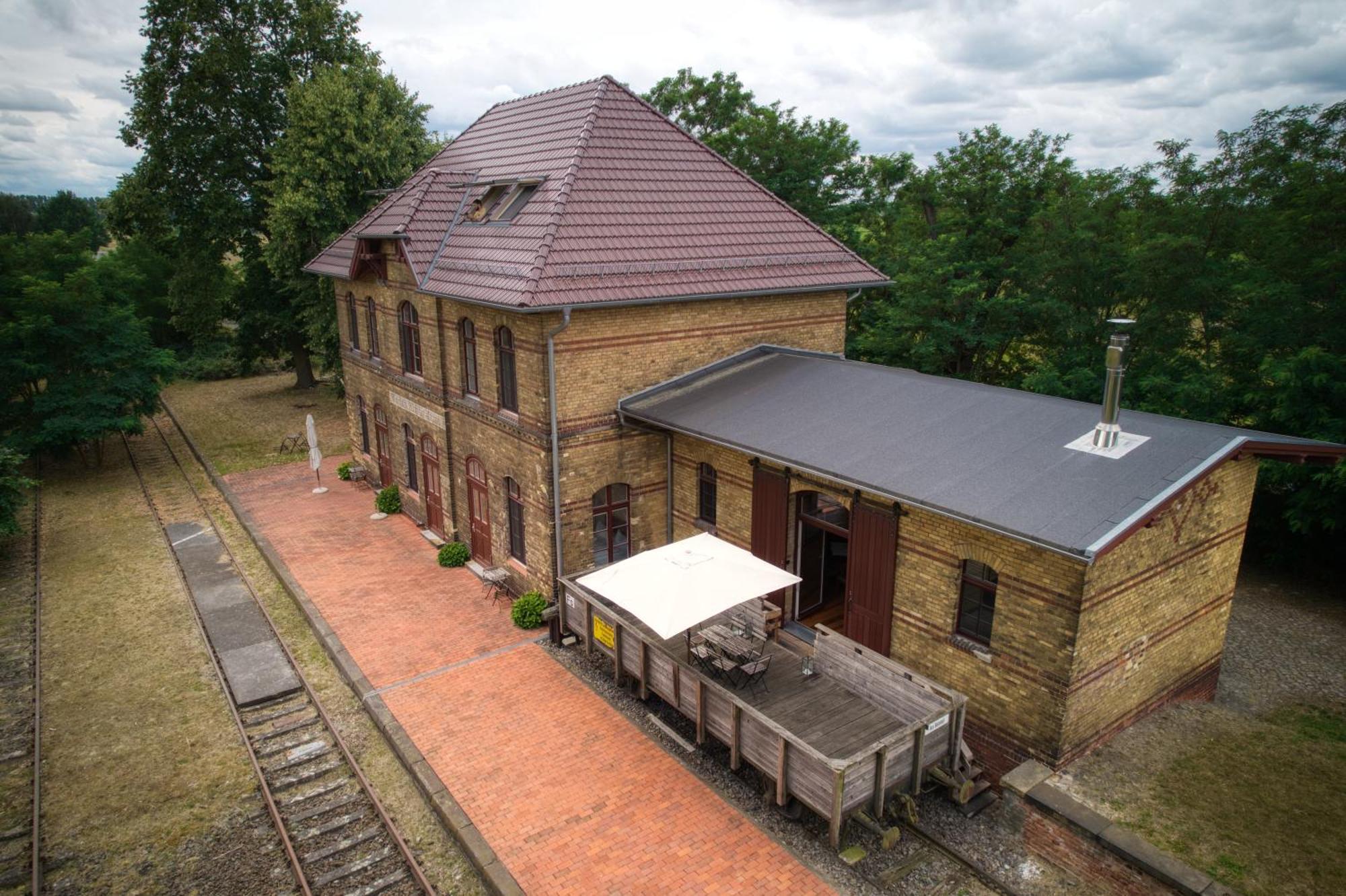 Ferienwohnungen Bahnhof Werder Jüterbog Exteriör bild